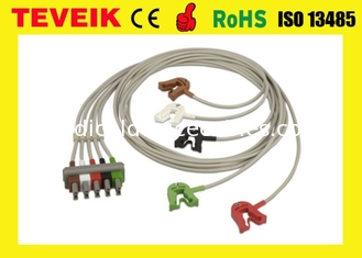 Wiederverwendbare Anschlussleitungen ECG-Kabel-5 kompatibel mit GE Marquette Pro-1000